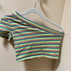 Urban Outfitters  one shoulder crop top